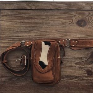 Hipster Leather belt with purse
